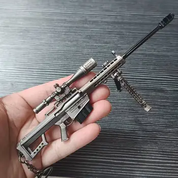 迷你巴雷特狙擊步槍模型,17厘米合金手槍,絕地武士玩具槍,刺激玩具男孩,成人禮物,桌面裝飾擺件 6 最佳銷售 狙擊氣槍 - №6