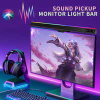 USB Computer Monitor Light Bar RGB Backlight Gaming Office Desk Lamp Screen Light Bar Monitor Lamp For Study Reading Table Lamp