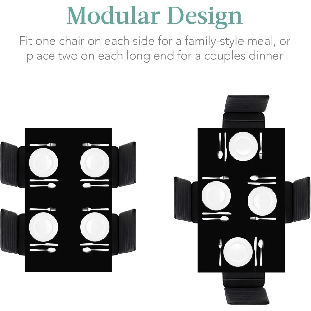 5点セット ガラスダイニングセット、モダンなキッチンテーブル家具、ダイニングルーム、ダイネット用、コンパクトで省スペース、ガラス付き