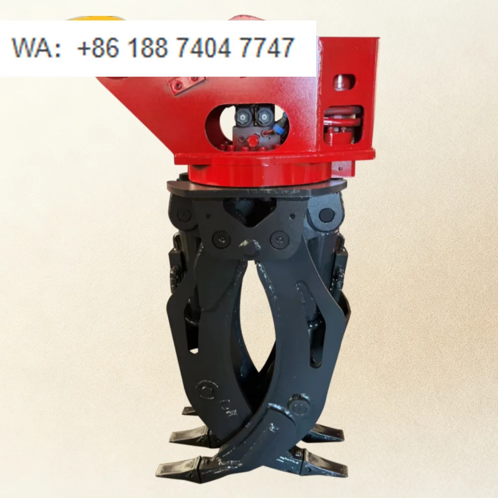 Heavy Duty Wood Grapple for Excavator Forestry Operations Ensuring Stable Grip and Long Service Durability