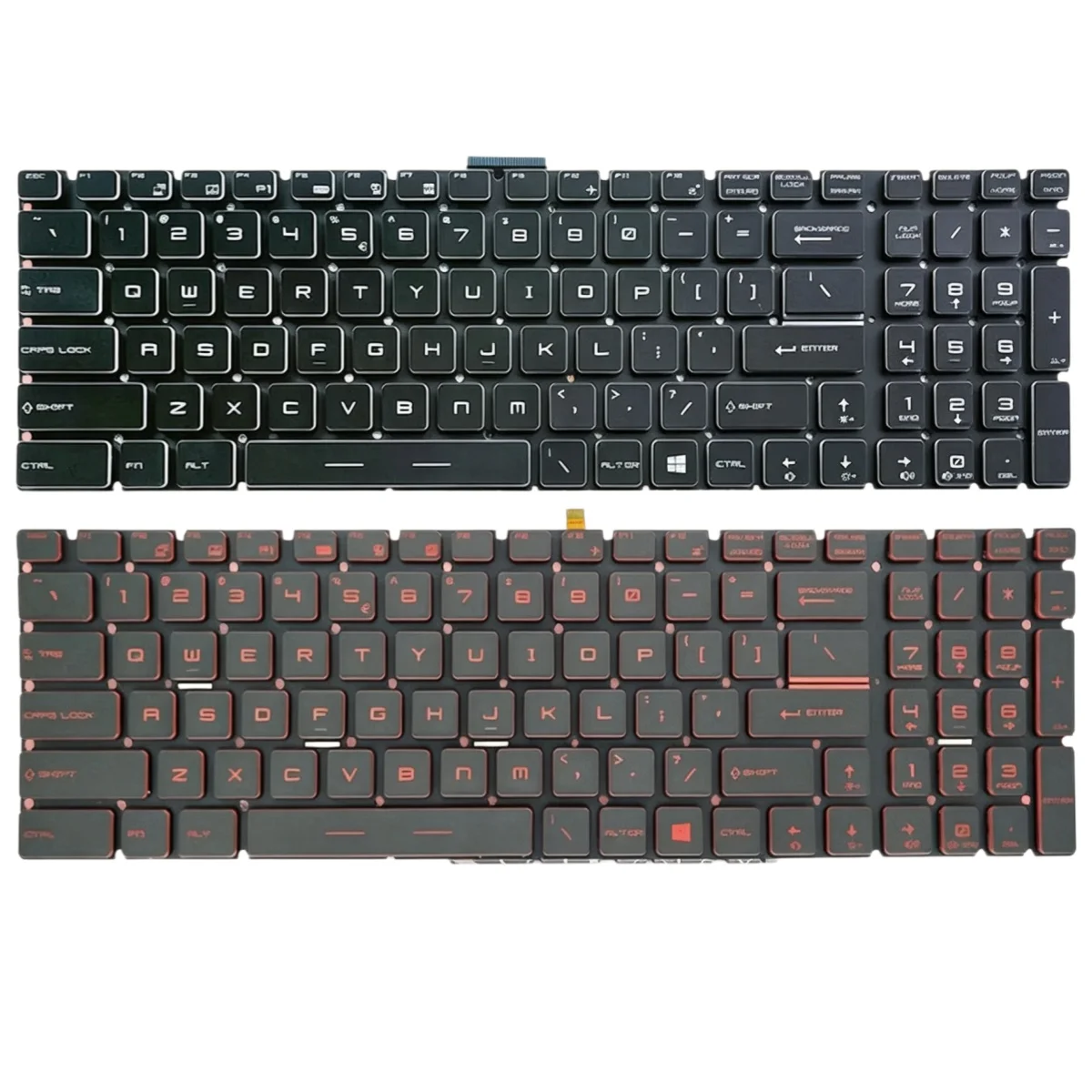 

Клавиатура для ноутбуков MSI GT72, GS63, GE72, GL62M, CX72, PX60, GE62, GP62, GV62, CR72, GL65, PX60, PE70, PE60, GL65 с подсветкой (США)