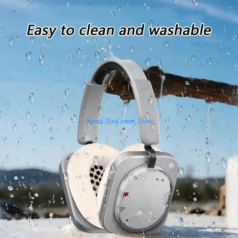 

H37F Silicone Earpads Covers Shockproof Design Sleeve For Headphone(1)