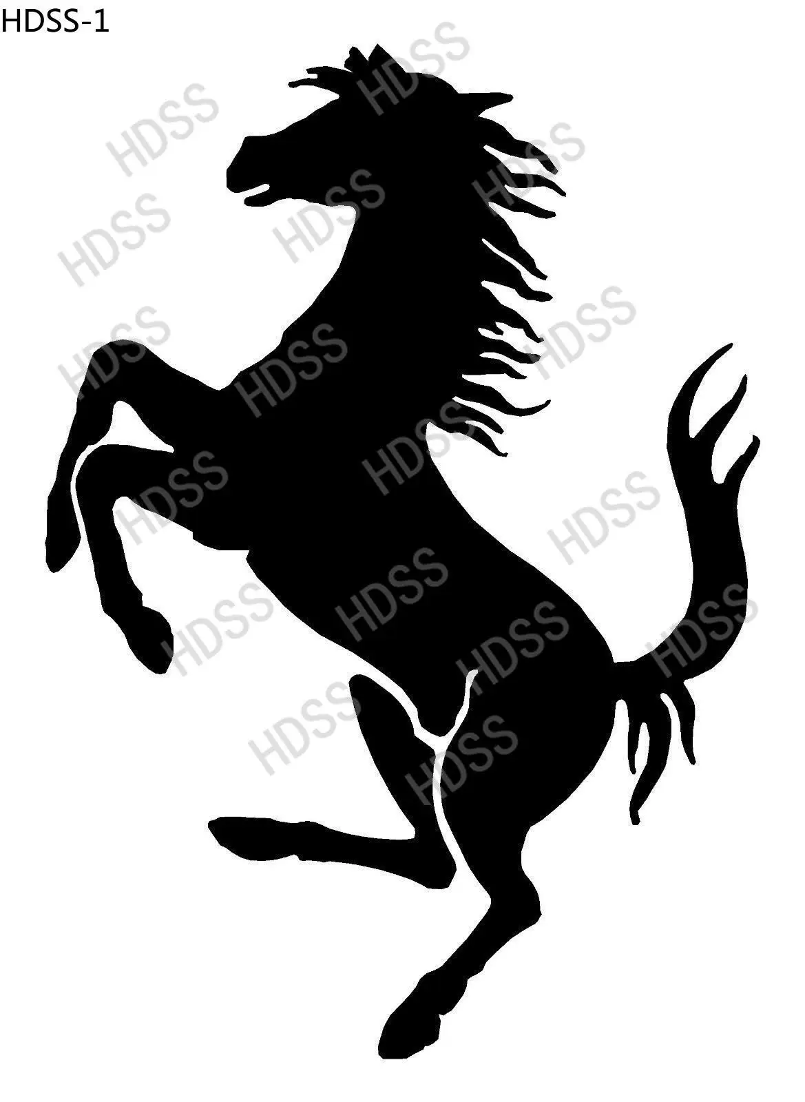 

HDSS-Ferrari Jumping Horse, Skateboarding, Car Windows, Bumpers, Vinyl Stickers, Decals, Die Cutting Stickers