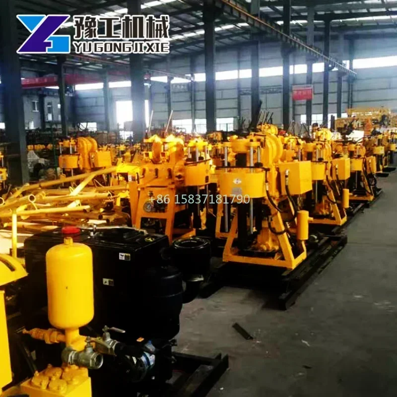 Water Well Drilling Rig Machine Geological Exploration Hydraulic Core Drilling Rig Concrete Coring Sampling Drill Rig Machinery