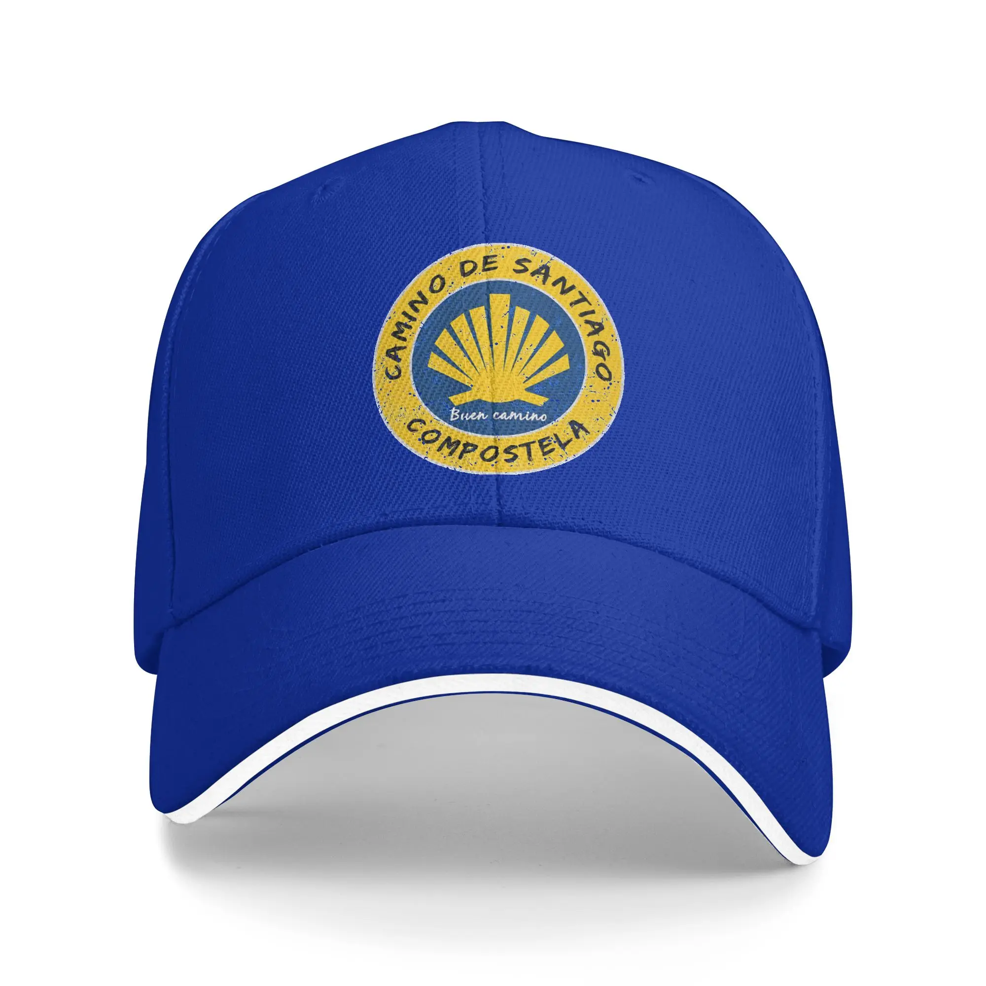 Gorra de béisbol ajustable para adulto, estilo snapback, con diseño de Buen Camino de Santiago, Compostela, para peregrinos, protección solar, pesca, nueva.