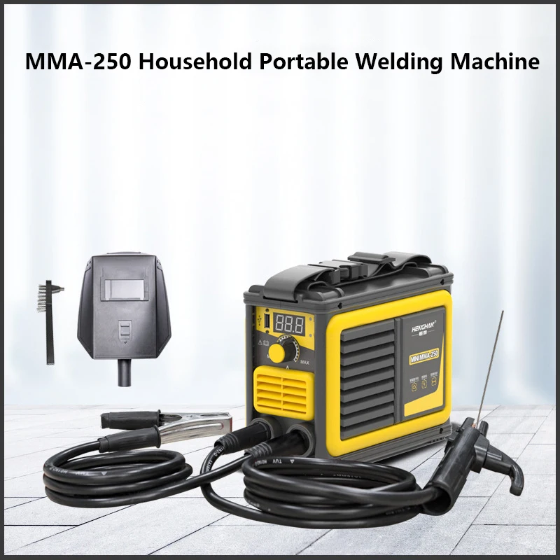 110V/220V Mini MMA250อินเวอร์เตอร์ DC แบบพกพาเครื่องเชื่อม