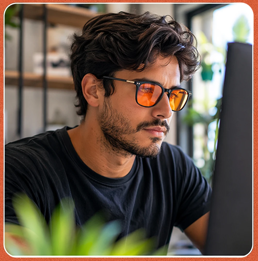 Очки, блокирующие красно-оранж – обзор и цена Gaming Glasses Blue Light