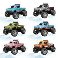 1/64 RC Car Mini Off-road Climbing Car Alloy Model 2.4G Radio Mini Remote Control Car Model Toy Gift