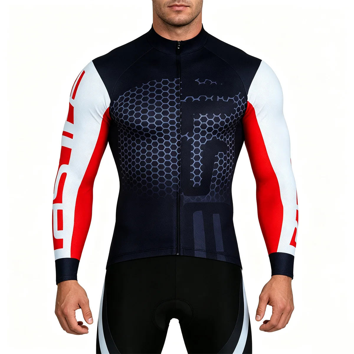 2027 Pro Team Winter Thermo-Fleece Radsport-Trikot-Set Langarm Fahrradbekleidung MTB Bike Wear Maillot Ropa Ciclismo Radsport – Detail 6