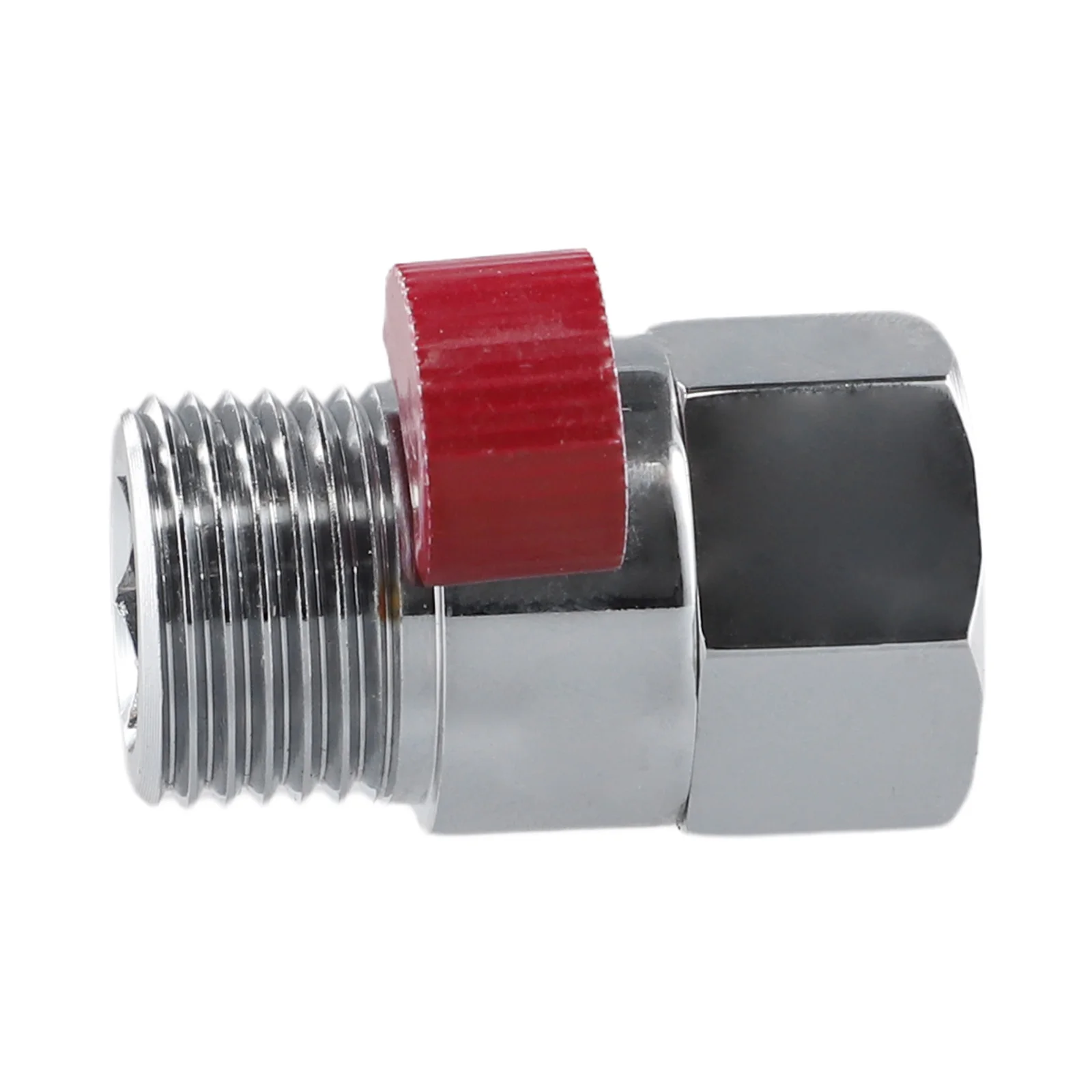 

Клапан для горячей и холодной воды, впускной клапан для воды из сплава, красные и синие этикетки для ванной комнаты, нержавеющий сплав, аксессуар для шкафа для раковины