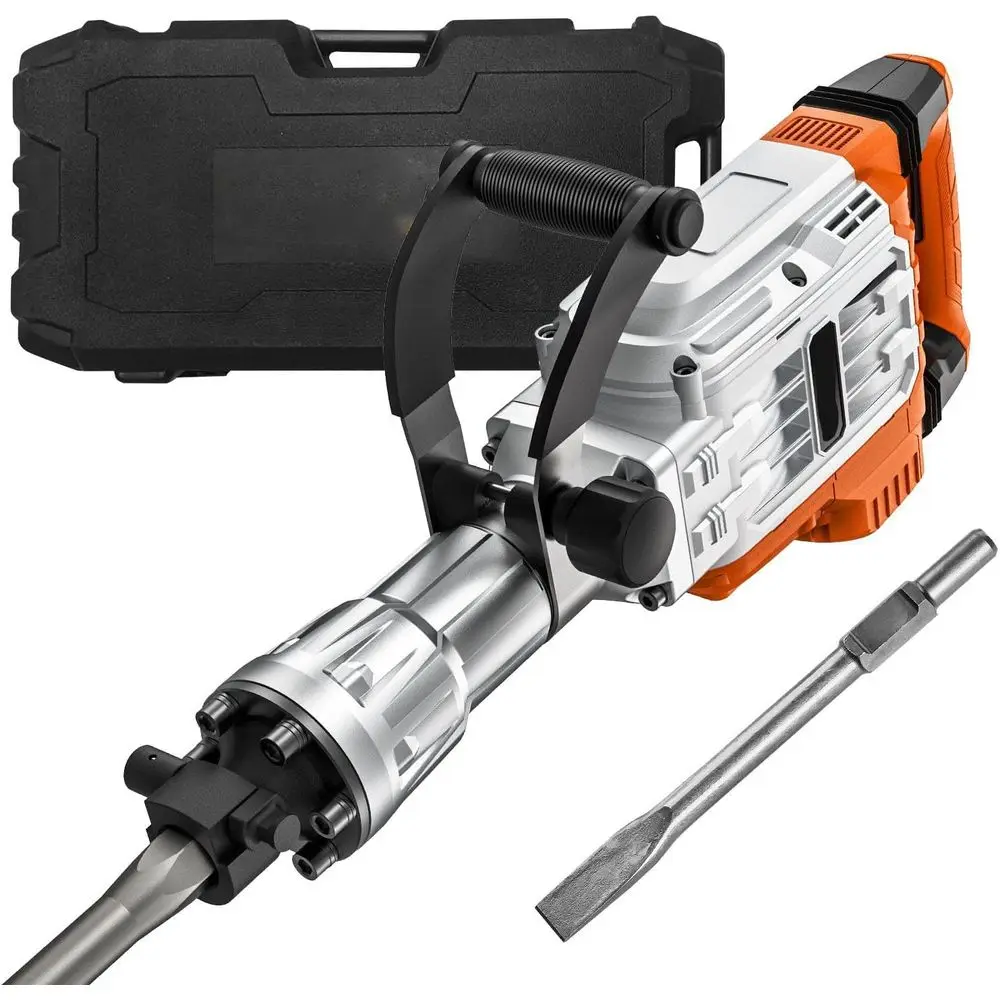 

3500W Electric Jackhammer with 2 Bits for Concrete Demolition and Construction Projects