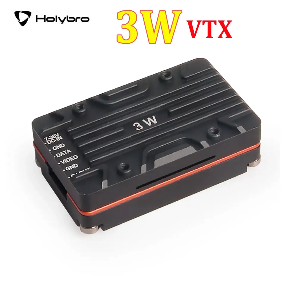 HolyBro Atlatl HV 5.8G 3W VTX With 5 Bands 37 Transmission Channel Switchable PIT, 25mW, 3000mW for FPV