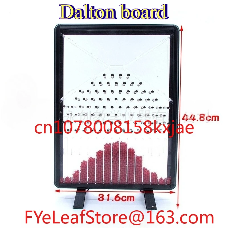 

Dalton plate Galton plate random phenomenon demonstration experimental model, gas molecular motion rate