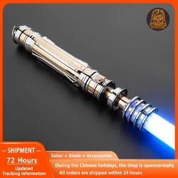 PunkSaber-Sable de luz láser de Neopixel, espada láser Jedi sensible a los duelos pesados, suave, cambio infinito, juguete con sonido