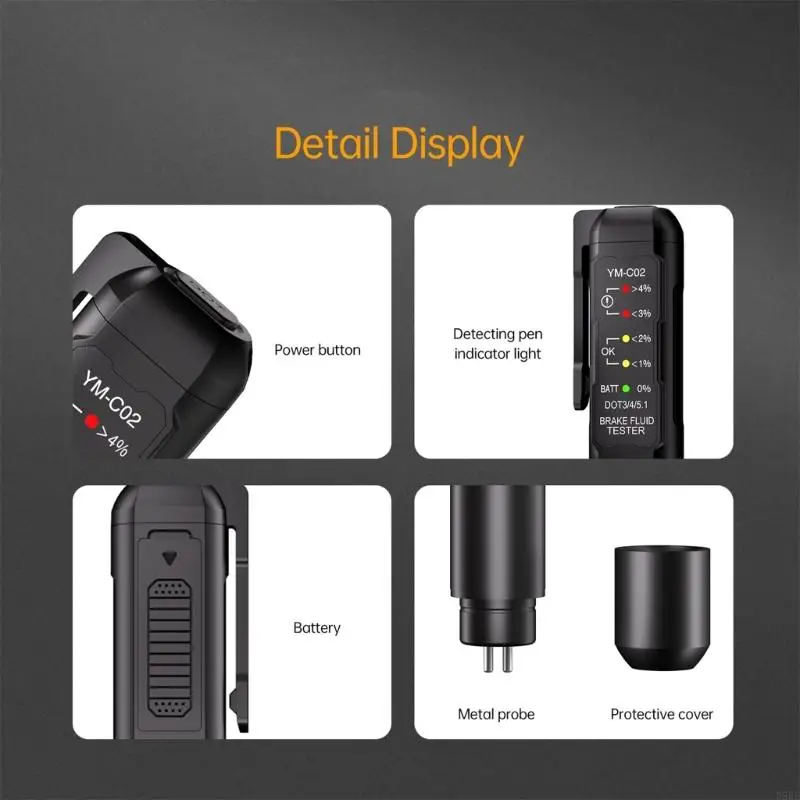 D5BE BRAKE DEOL DELICE مع دعم دعم المؤشر 5.1 أداة تشخيصية