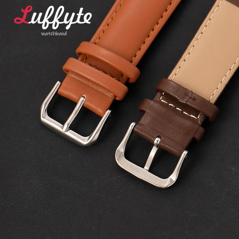 Stainless Steel Clasp Band 16mm 18mm 20mm 22mm Solid Metal Accessory Replacement Watch Strap Buckle