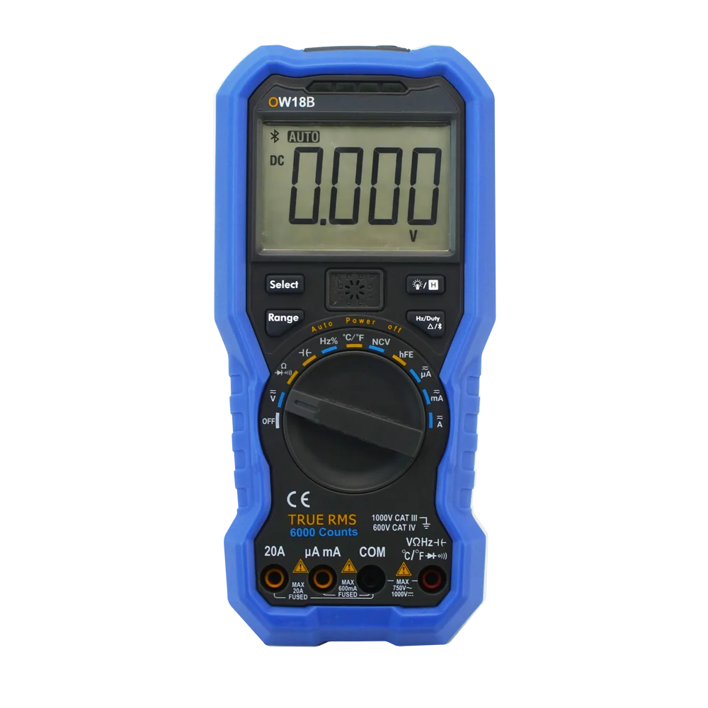 

Цифровой мультиметр OWON OW18B с 5999 показаниями, фонариком, амперметром и авольтметром