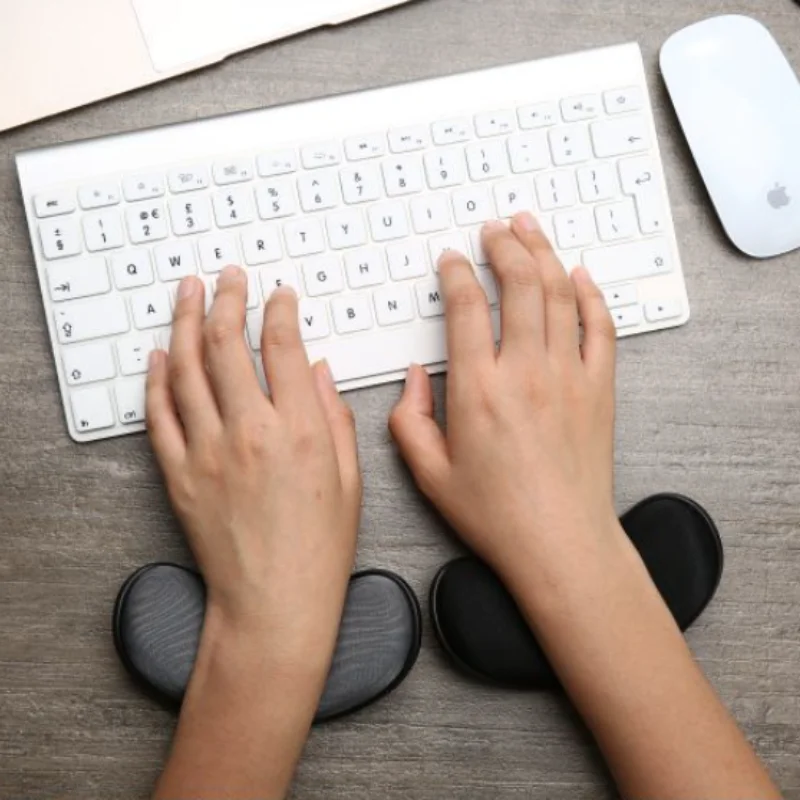 Anti-skid Memory Foam Mouse Pad Mousepad Support Wrist Rest Mat Ergonomic Office Healthy Mouse Pad for Computer Laptop Desktop