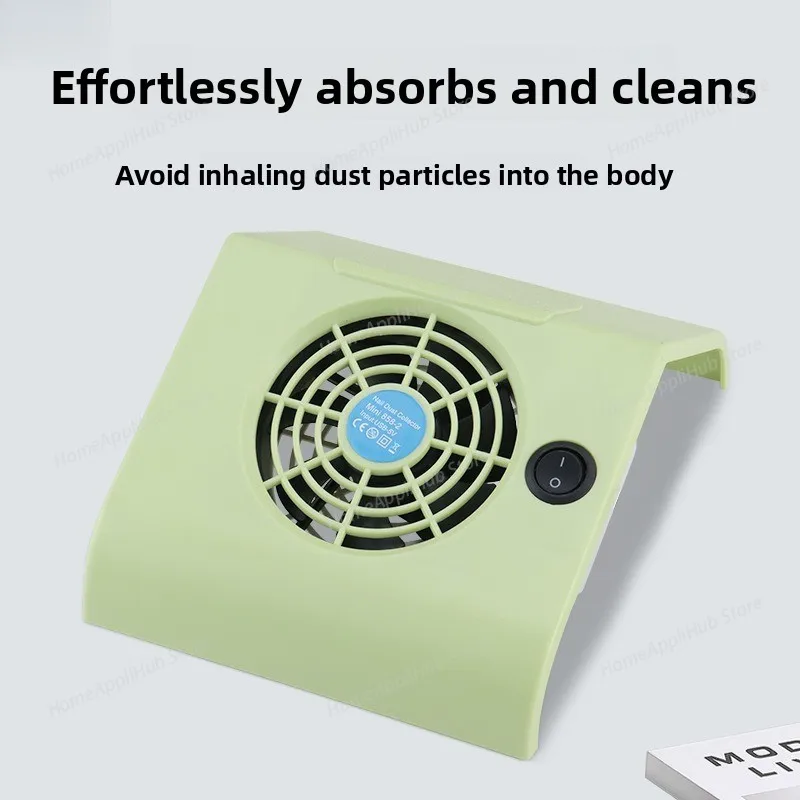 Mini Nail Vacuum Cleaner: Small Nail Dust Collector, High-Power Vacuum Cleaner tools dust collector manicure tools