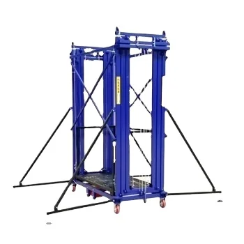 Plataforma Elevadora de Tijera Eléctrica Plegable de Acero de 2m-10m, Andamio Eléctrico de 500kg Seguro para Construcción