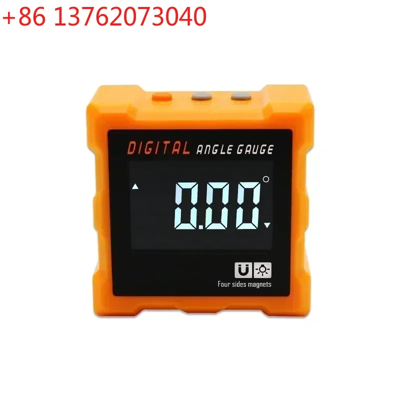 4-sides Magnetic Base Digital Angle Gauge Level Box Angle Finder Digital Protractor