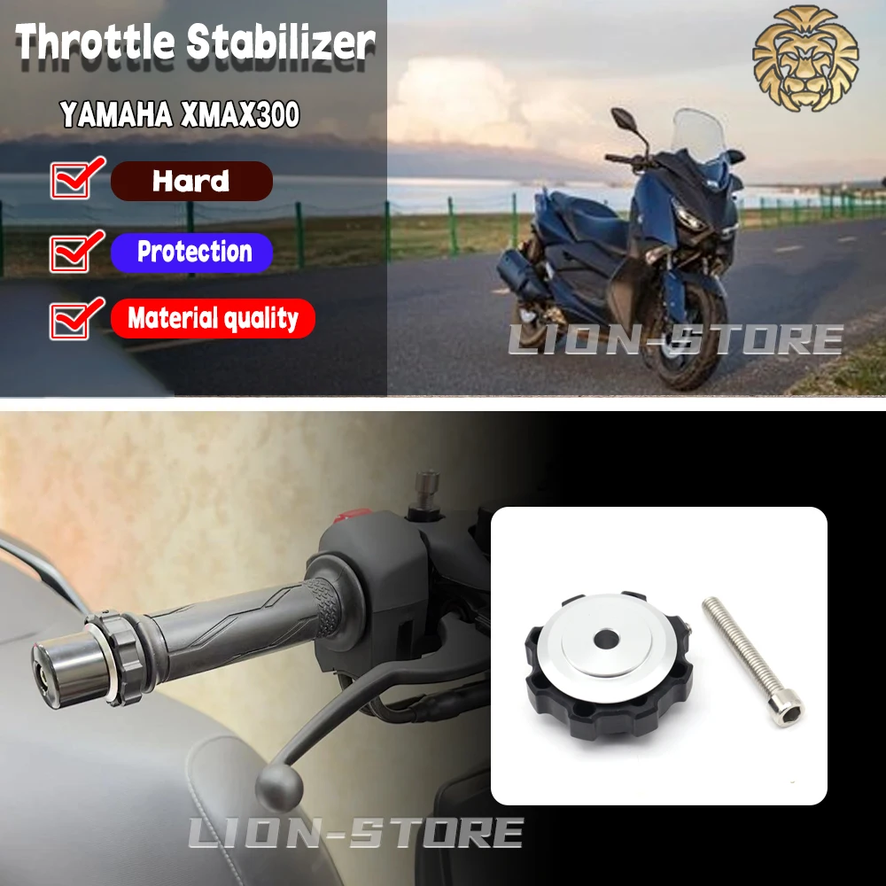 

FOR YAMAHA XMAX 300 XMAX 125 XMAX 400 Motorcycle modification 2017 2018 2019 2020 2021 2022 2023 Operating Throttle Stabilizer