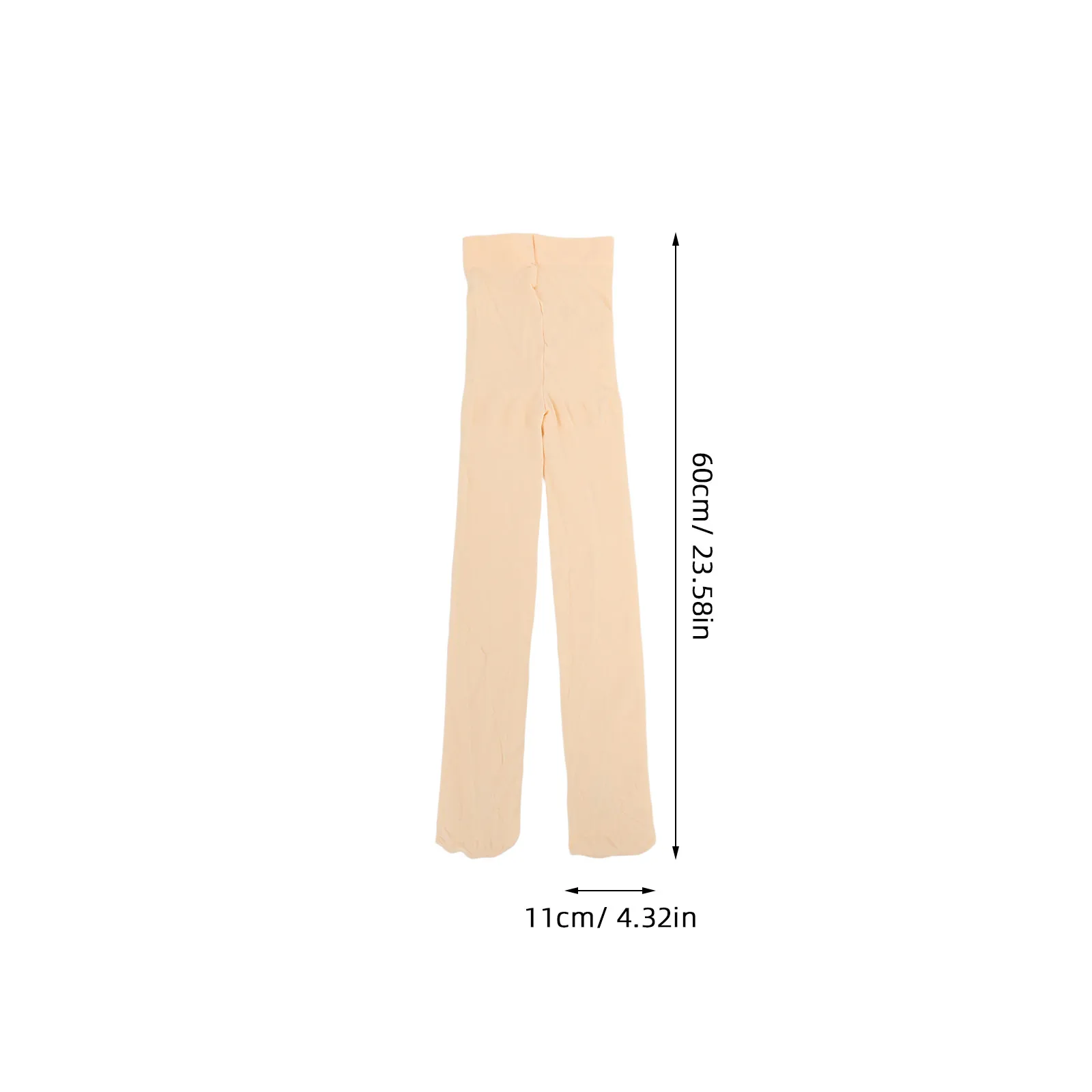2Pairs Ballet Dance Tights Adult Ballet Socks Light Pink Size S Fit Height 100-130Cm Stretchy Soft Dancewear Tights