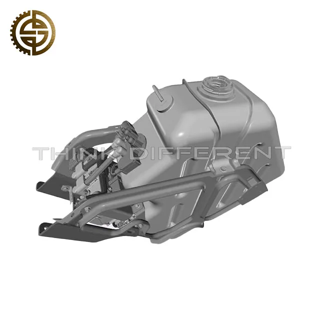 For Shacman DZ9X259746714 Truck Power Post-processing System 60L Left Urea tank Assembly