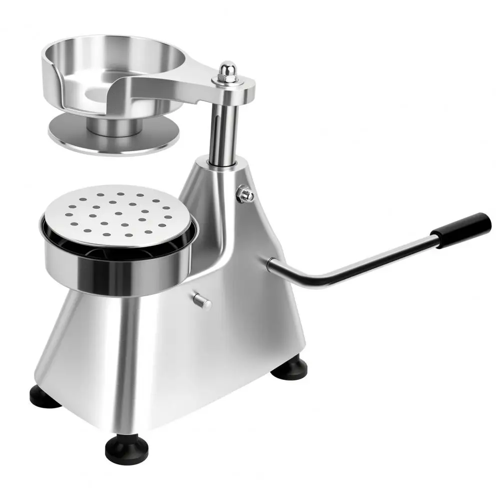 Commercial Burger Patty Maker, Heavy Duty Hamburger Press Patty Maker, Food-Grade 304 Stainless Steel Bowl Burger Press Machine