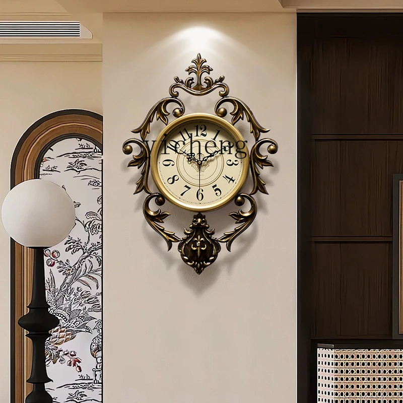 

TWR Living Room Wall Clock Art Clock Wall-Mounted Clock Wall Watch