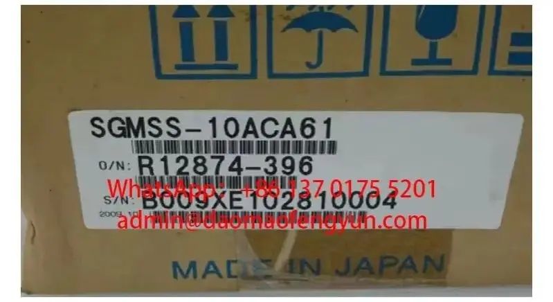 

SGMSS-10ACA61 Совершенно новый серводвигатель, серводвигатель SGMSS 10ACA61, быстрая доставка