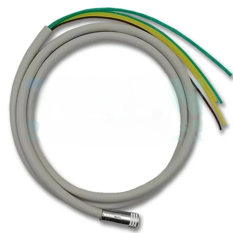 S Lab Handpiece Spare Parts Light Power Control System Box Plastic Shell and 6 Holes Silicone Fiber Optic Tubing Hose