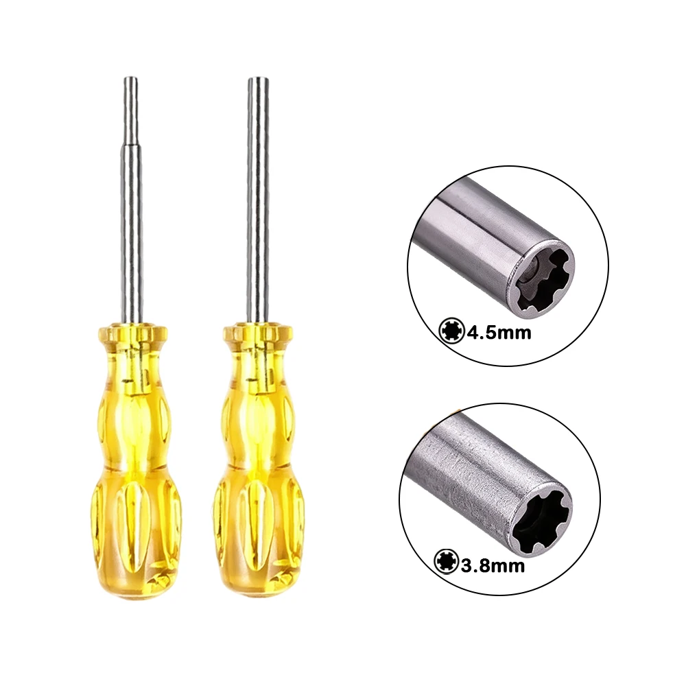 Game Cartridge Security Screwdriver Repair Kit 3.8mm 4.5mm Bits For N64 NES SNES SFC SEGA GBA GB electronics repair tool - view 2
