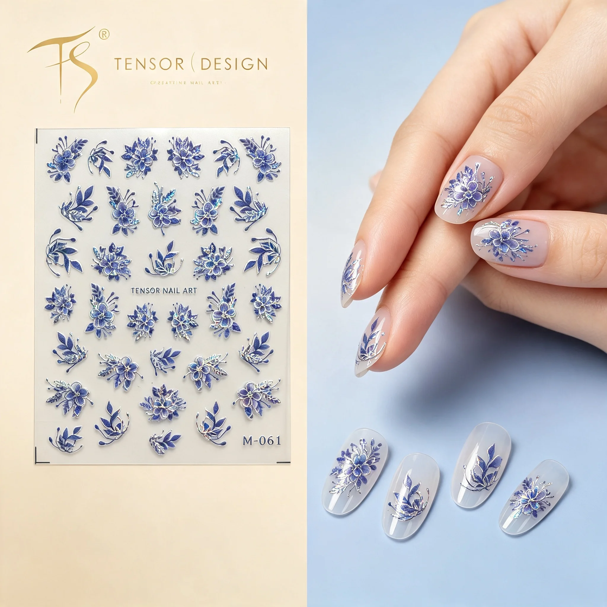ملصقات أظافر ثلاثية الأبعاد جد - مراجعة Nail Art Elegan وسعره