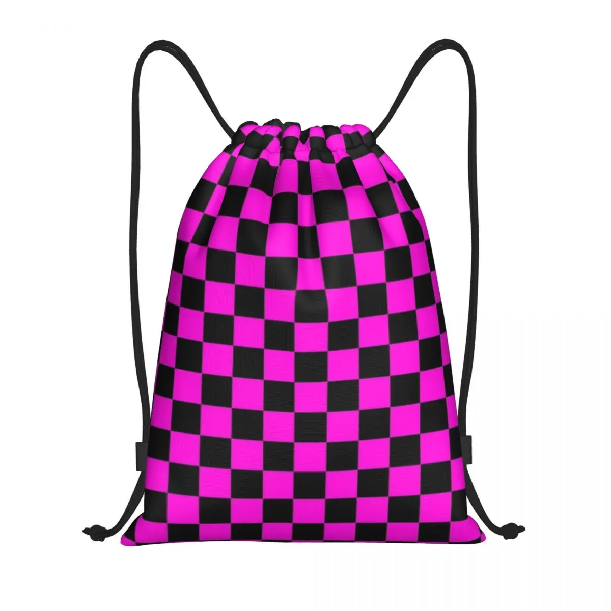 Drawstring Mochila com nome personalizado, saco de armazenamento impermeável para ginásio, faltando textura, praia, natação, esportes, organizador, ao ar livre