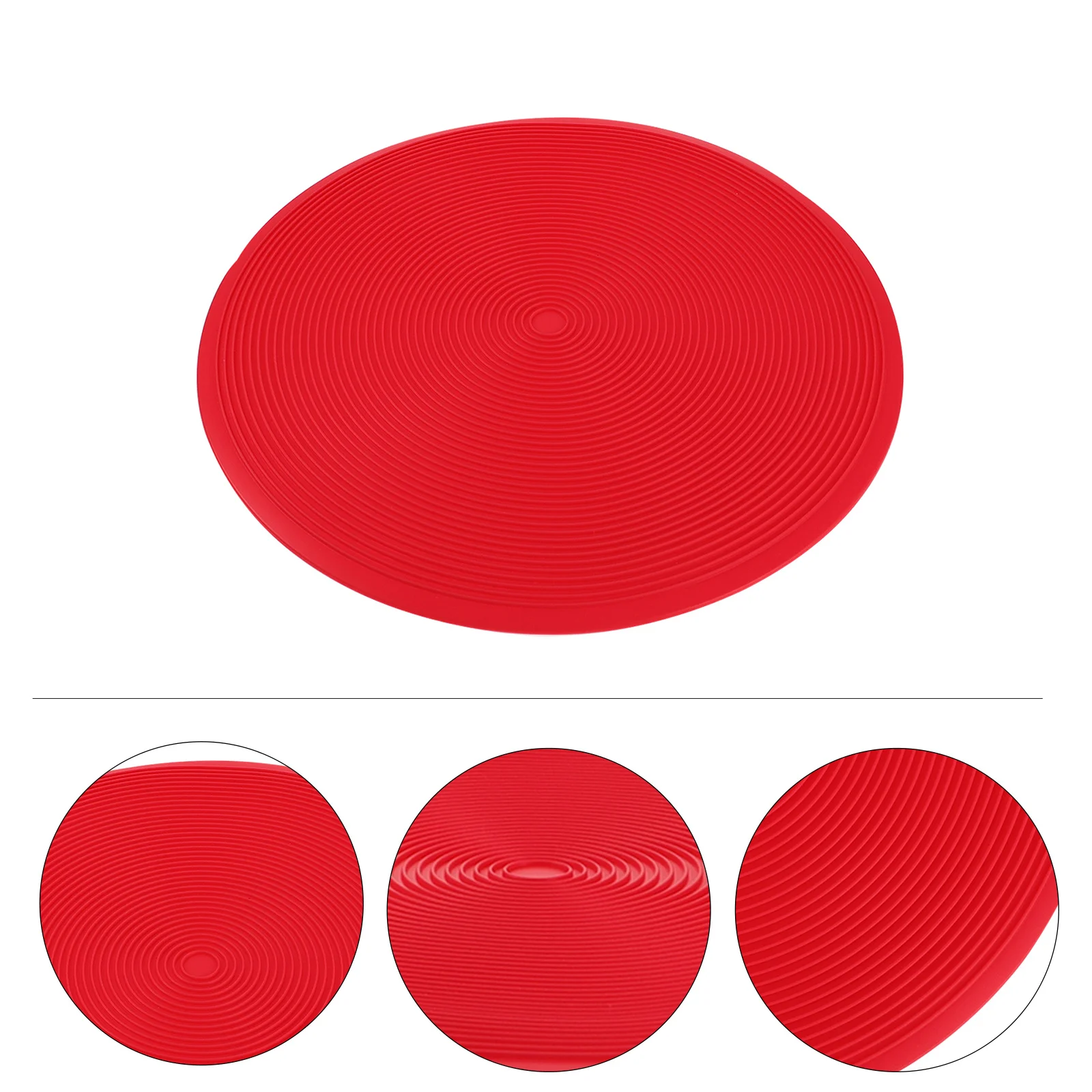 

1Pcs Silicone Anti-Slip Pad Heat Resistant Tableware Mat for Kitchen Dining Room Decorative Placemat Microwave Oven Safe