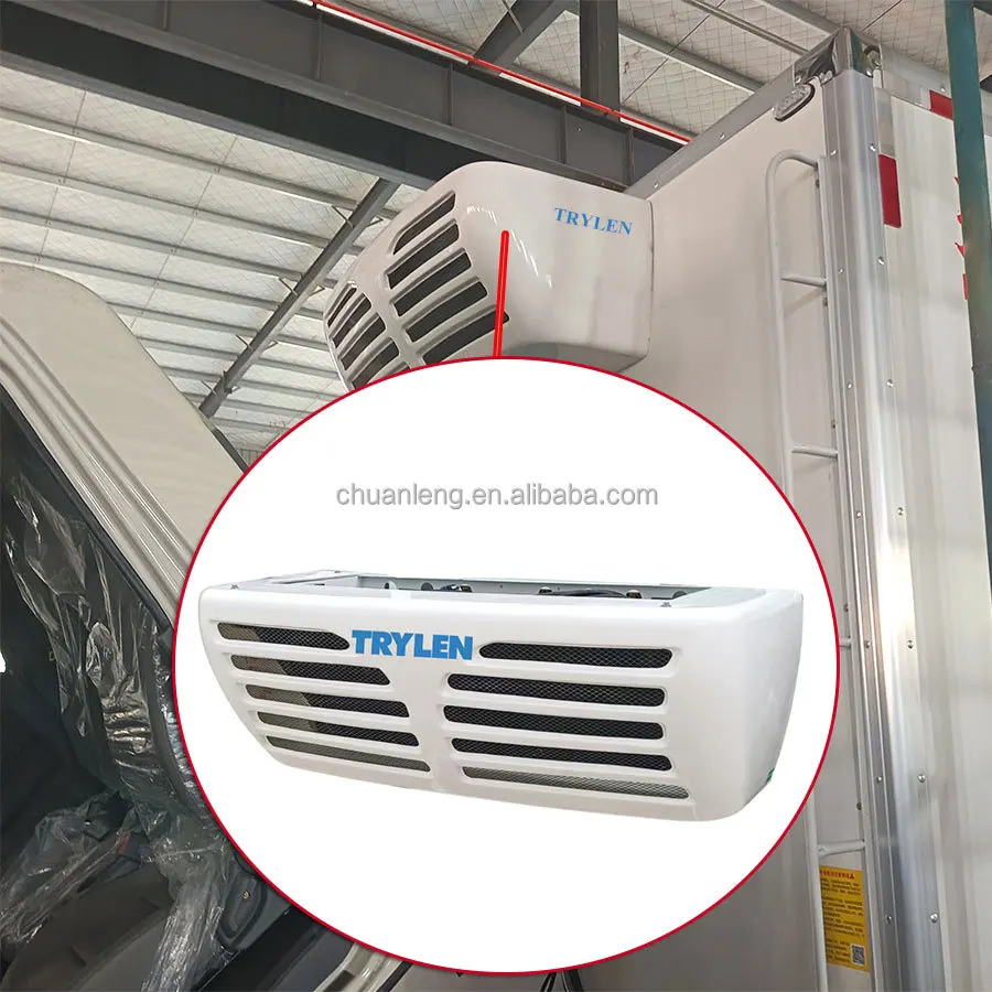 

TRYLEN Copper Condenser Compressor Transport Refrigeration Unit with Hot Defrosting for Truck 16~20m (-18~+20)