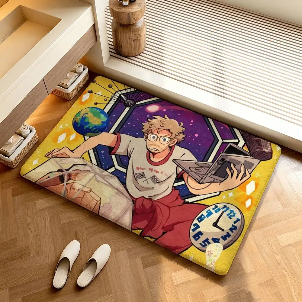 Project Hail Mary  Shower Room Absorbent Small Floor Mat Soft Comfortable Decorative Foot Mat