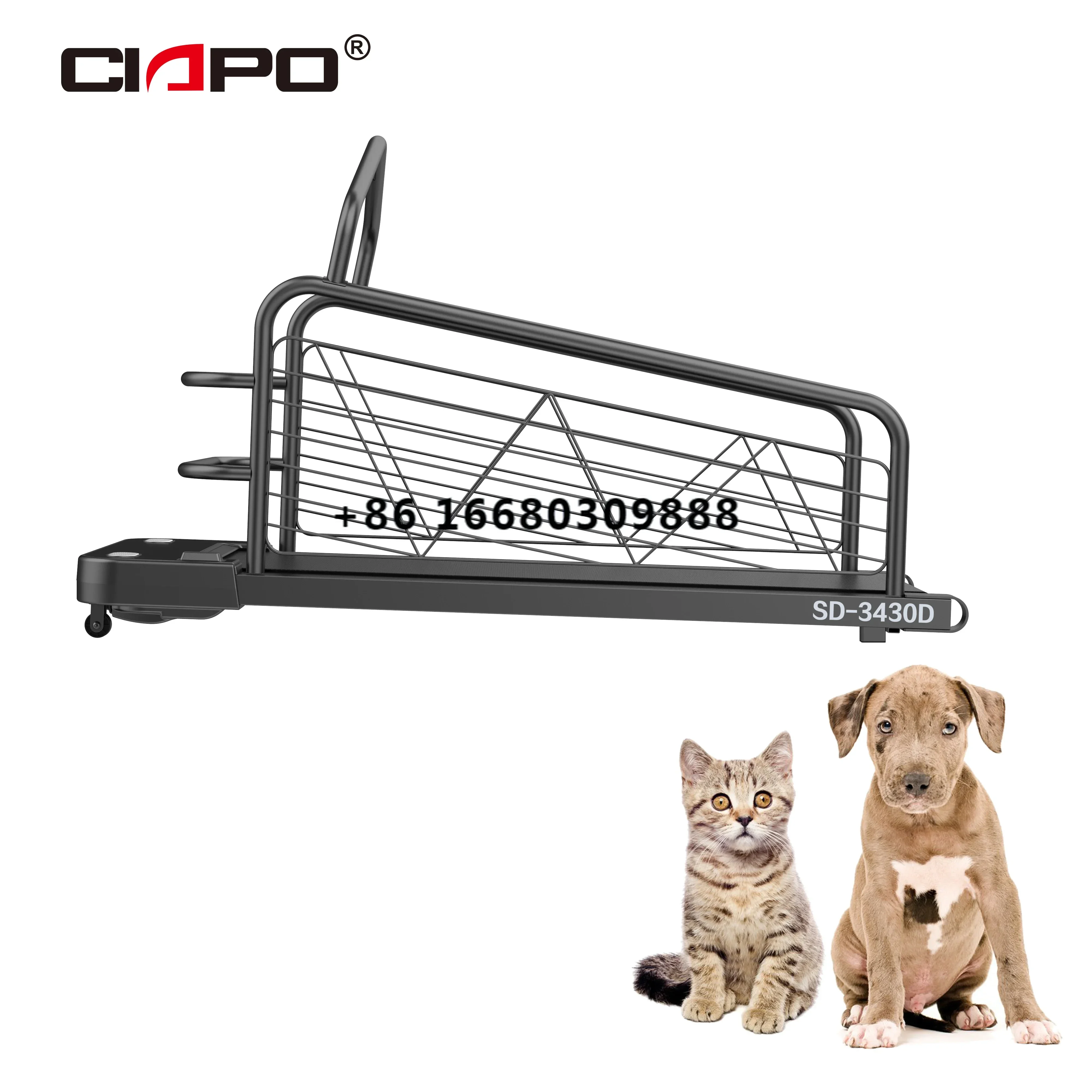 Luxury Pet Running Machine Motorized Folding Electric Dog Cat Home Use Treadmills for Pet