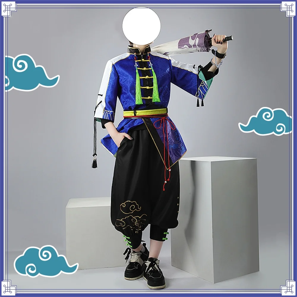 Vivi-Cos Anime Spel Nijisanji Kenmochi Toya Thema Kleding Knappe Halloween Carnaval Rol Cosplay Kostuum Complete Set