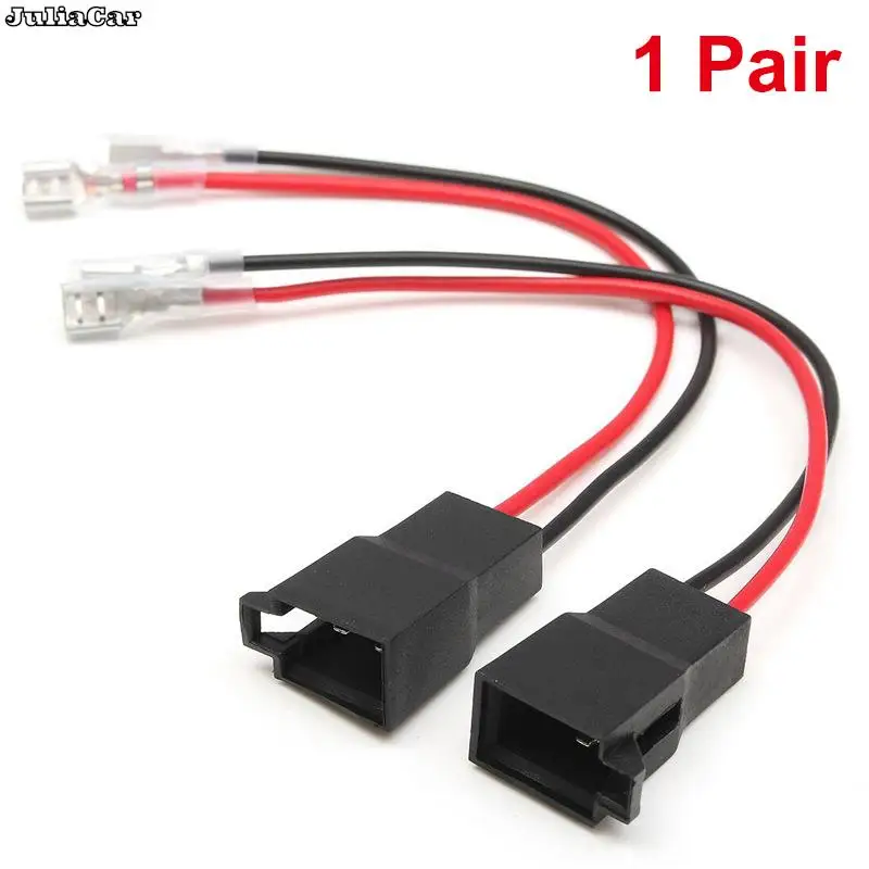 

15cm Speaker Cable Adapter Plug Connector For Volkswagen Audi Renault Speaker