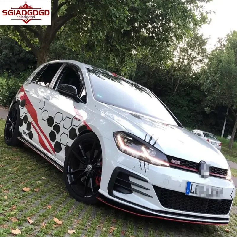 FOR Volkswagen Golf 6 Golf 7 car stickers modified polo GTI body decoration sports decals