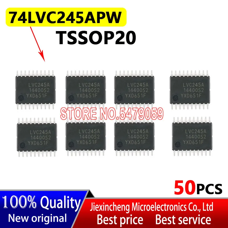 50PCS 74LVC245APW LVC245A 74LVC245 TSSOP20 Logic chip IC New original