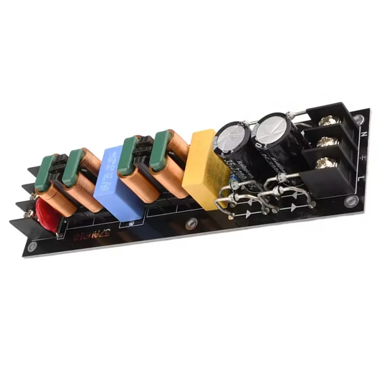 B04B-Modulo filtro EMI 15A ad alta frequenza per audio per amplificatori per altoparlanti Preamplificatore Filtri di potenza per la riduzione del rumore