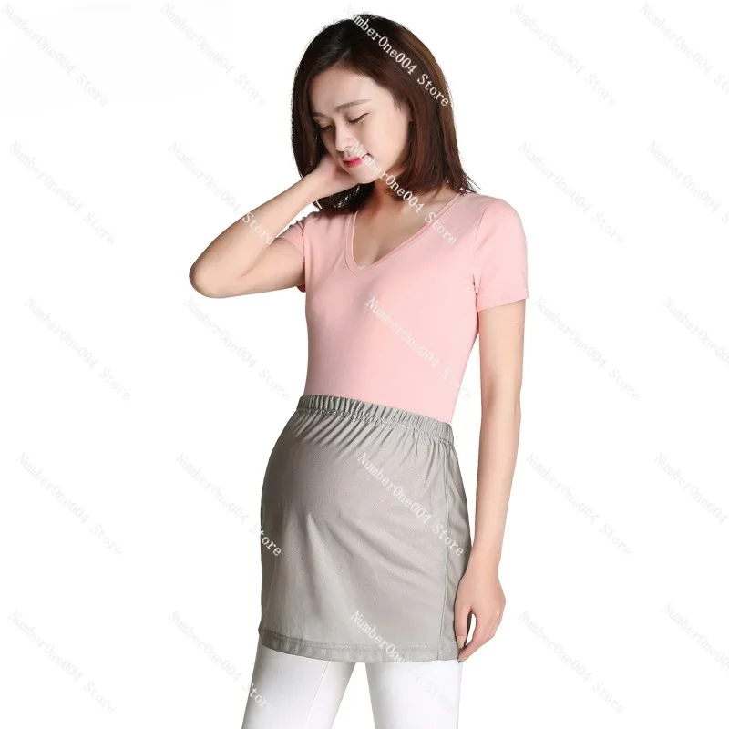 Radiation-Proof Clothes Maternity Clothes Counter Radiation Apron Wear Silver Fiber Suspenders Spring and Summer Radiation Proof