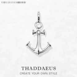 Pendant Anchor Classic Winter Brand Fashion Trendy Jewelry Europe 925 Sterling Silver Accessories Gift For  Woman & Men