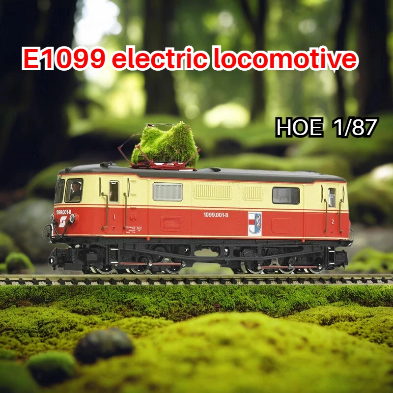 ROCO HOE 1/87 modelo E1099 locomotora eléctrica 7550004 efectos de sonido digitales calibre estrecho modelo tren niño juguete para regalo