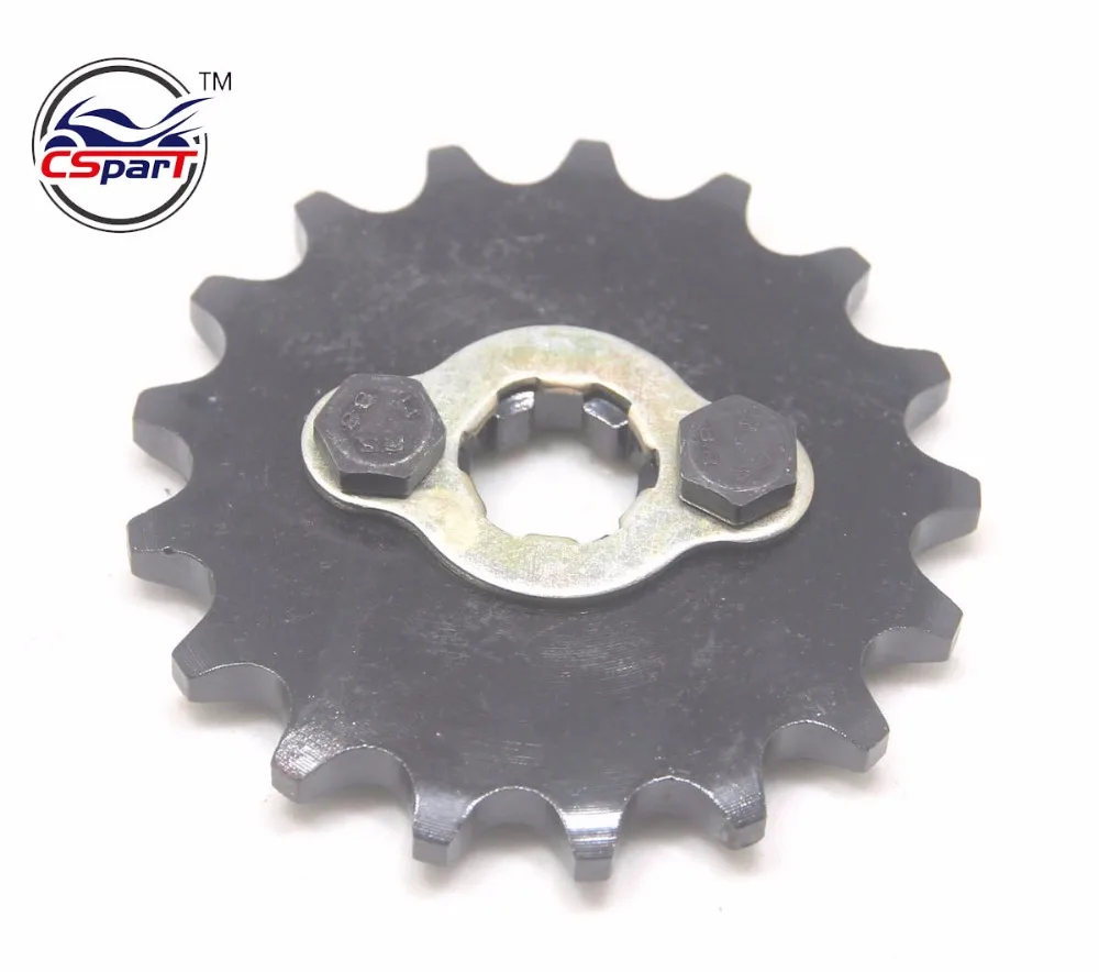 11T 12T 13T 14T 15T 16T 17T 18T 19T Tooth 428 ID 20MM  Front Engine Sprocket For KAYO BSE SSR SDG Motorcycle Dirt bike ATV Quad
