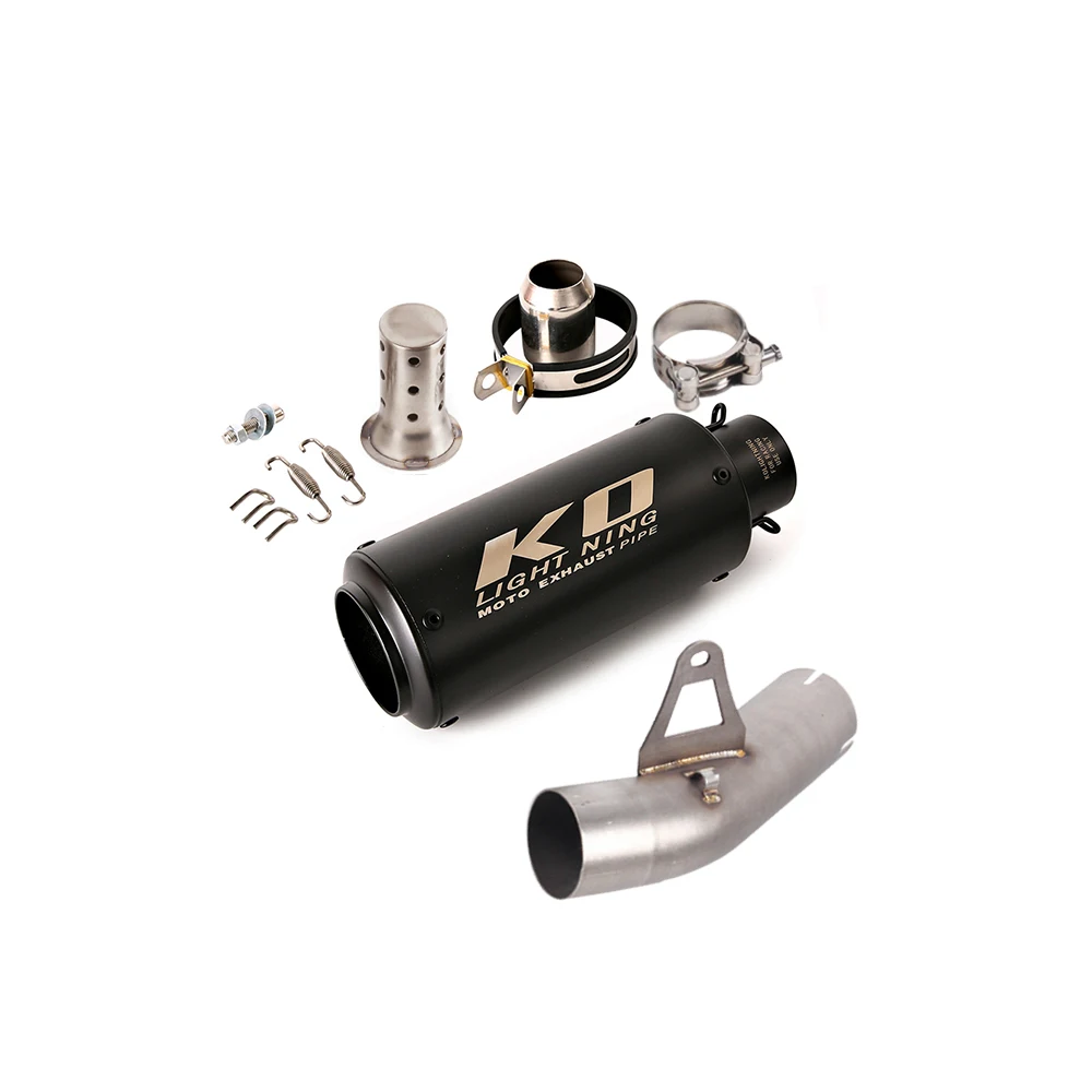 

Full System Motorcycle Exhaust Stainless Steel Middle Link Pipe Muffler With DB Killer Slip On For BMW S1000RR 2015-2016
