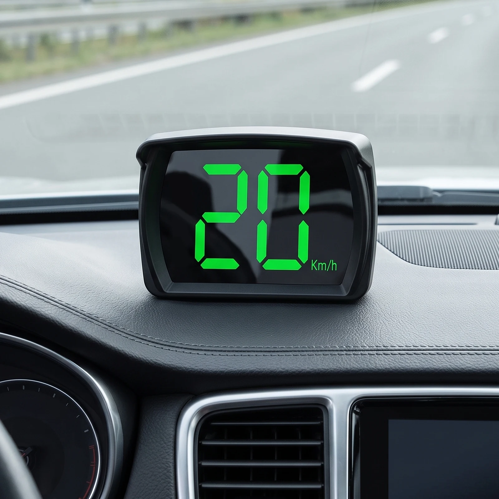 Head Up Display Car GPS Dual Chip Speedometer Bold Font LED Screen USB Power Auto On Off for Universal Car